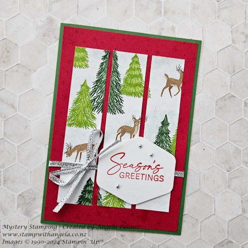 Mystery Stamping Reindeer & Trees