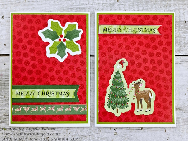 reindeer Christmas cards