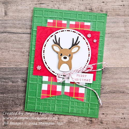 mystery stamping, reindeer fun