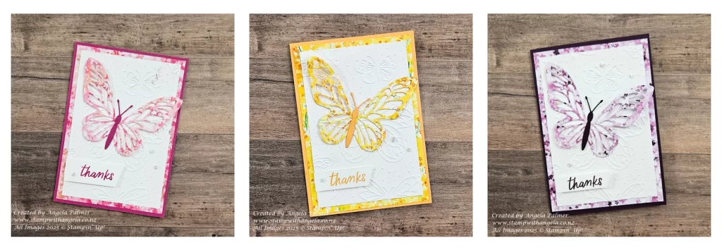 Beautiful Butterflies dies, Blooms impressions DSP 