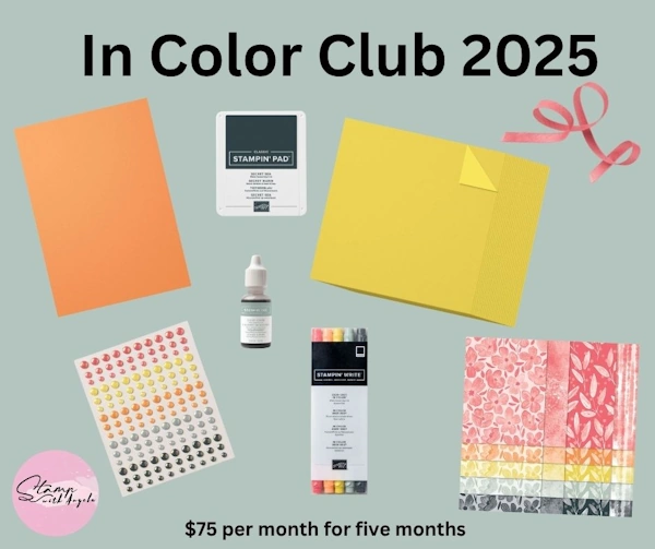 2025 In Color Club - Stamp With Angela